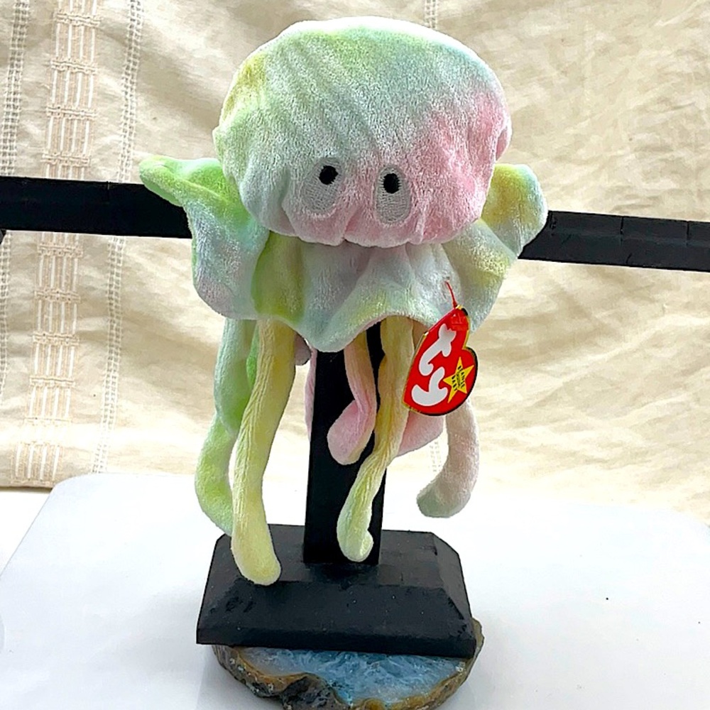 Retired 1998 Ty Beanie Baby “Goochy”The Jelly Fish. Birthday November 18, 1998 - Picture 6 of 8